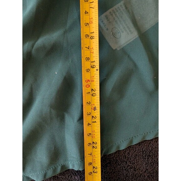 Abercrombie & Fitch Teal Green Sheer Aughts Button Blouse Collared Shirt Top - Picture 14 of 14